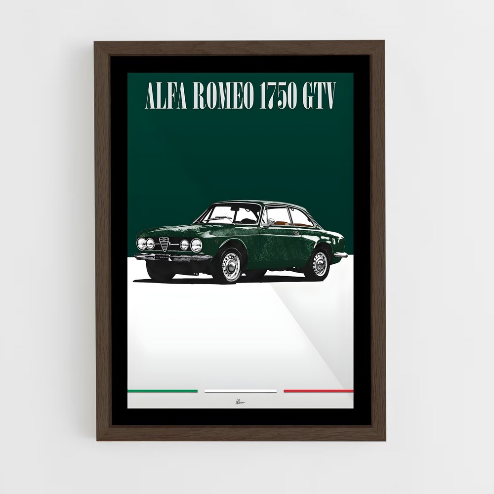 alfa-romeo-4 cadre Bois foncé
