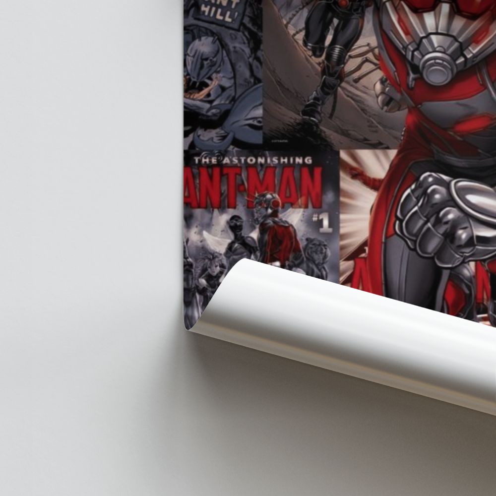 Póster Antman Vermelho