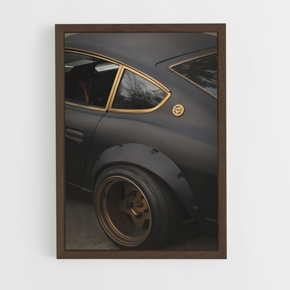 ap-240z-5 cadre Bois foncé