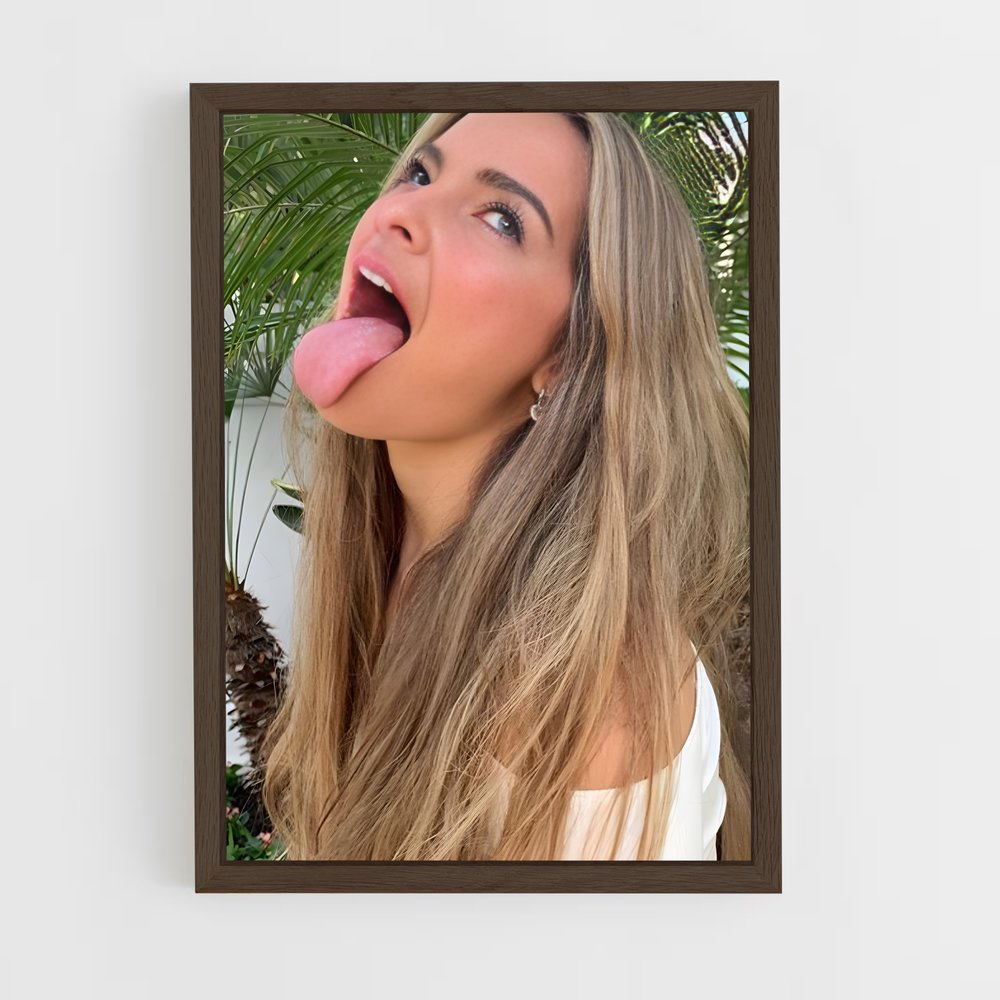 ap-addison rae-3 cadre Bois foncé