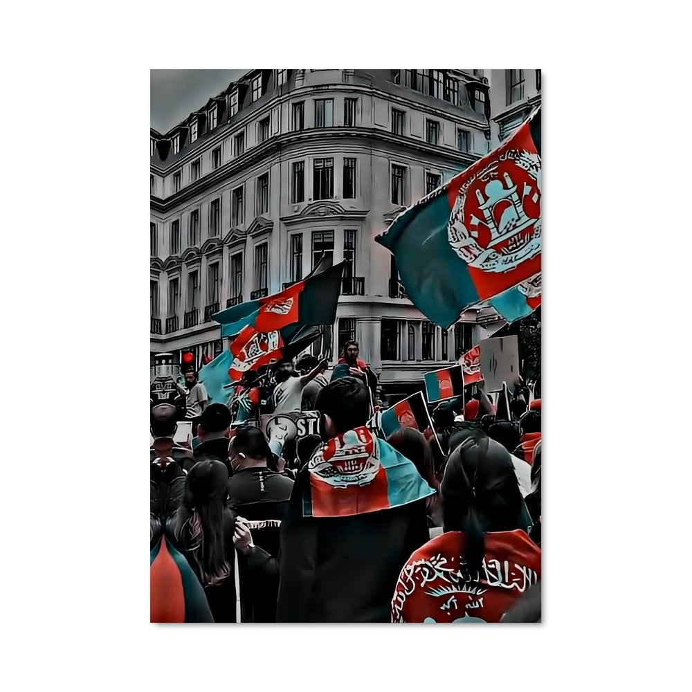 Poster Unité Afghane