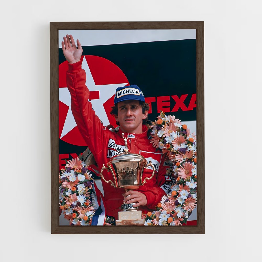ap-alain prost-5 cadre Bois foncé