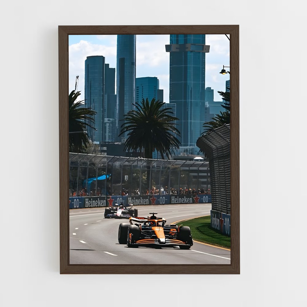 ap-albert park circuit melbourne-2 cadre Bois foncé