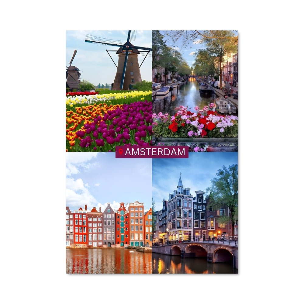 Poster Canaux Enchantés