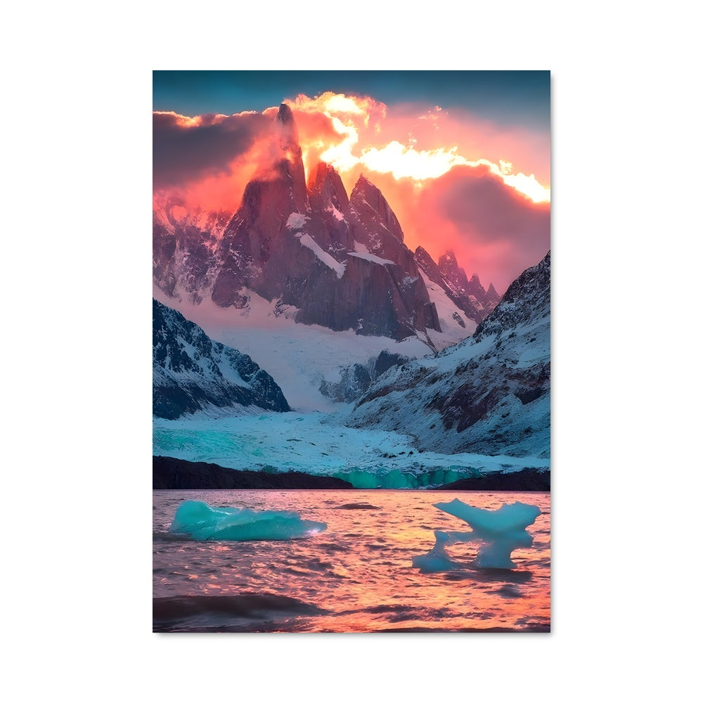 Poster Andes mountains 97110
