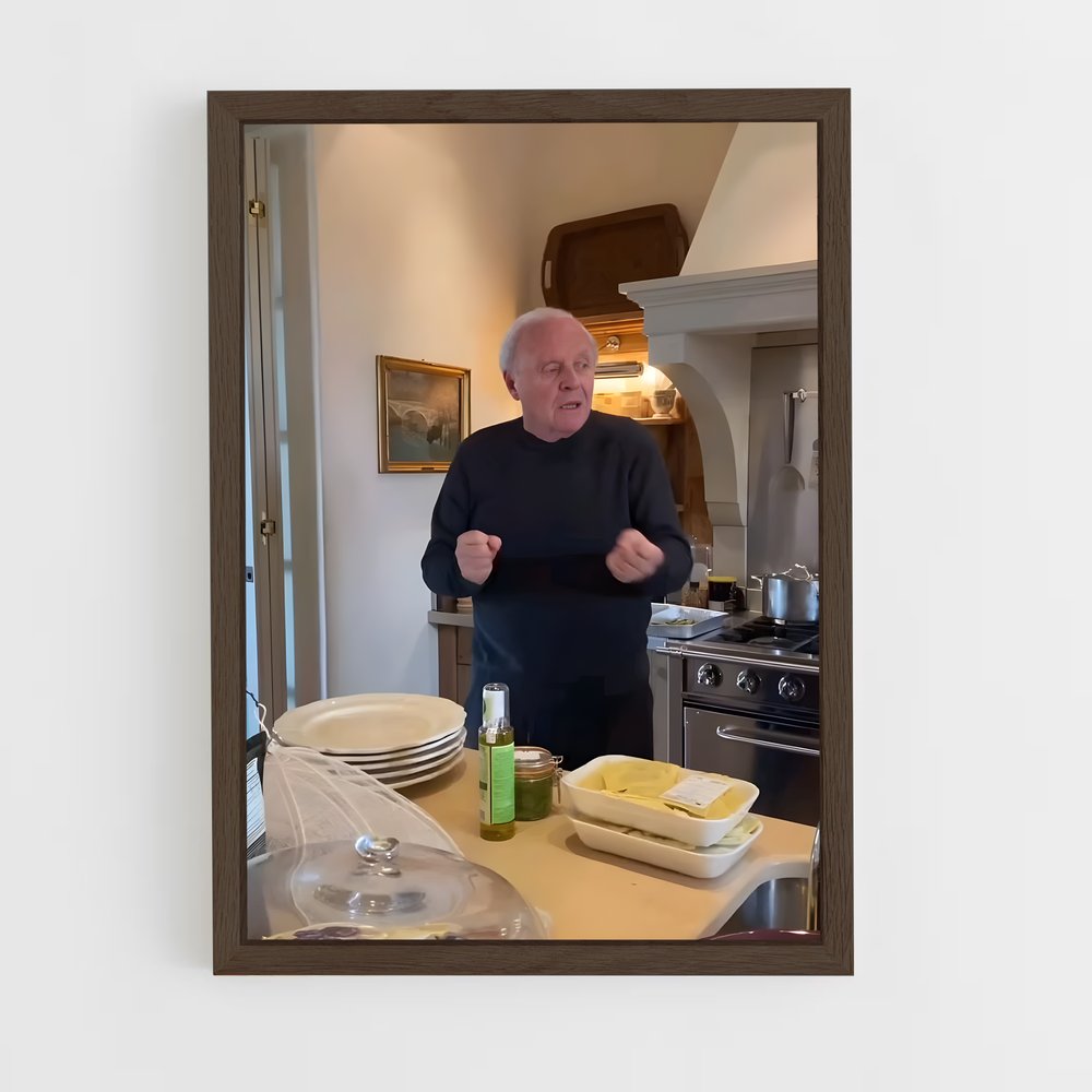 ap-anthony hopkins-9 cadre Bois foncé