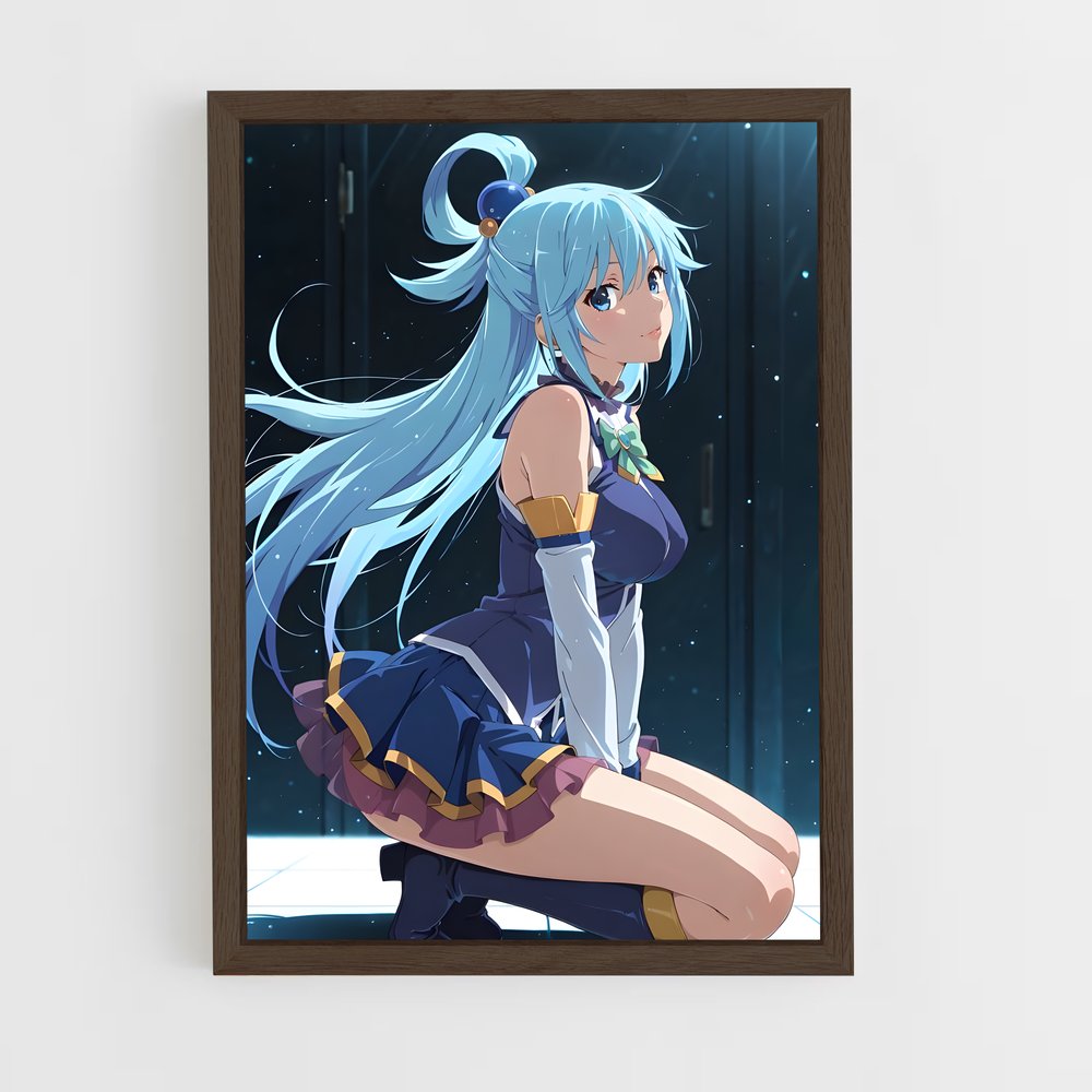 ap-aqua-3 cadre Bois foncé