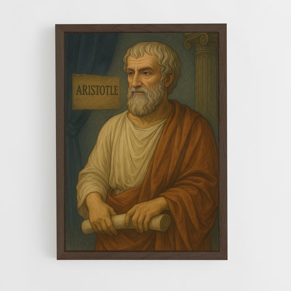 ap-aristotle-3 cadre Bois foncé