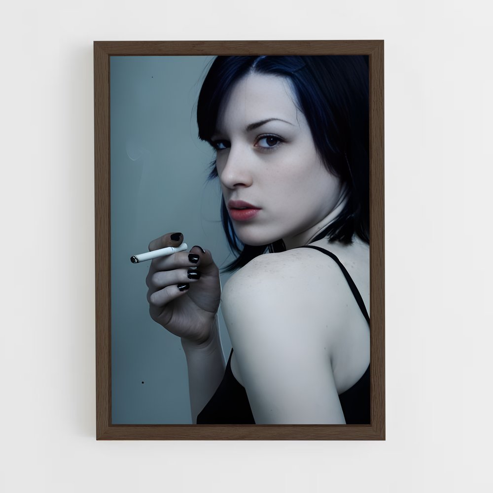 ap-asia argento-8 cadre Bois foncé