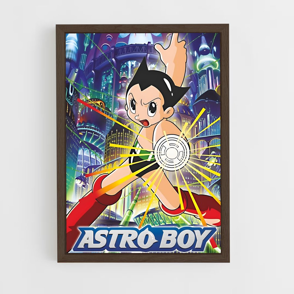 ap-astro boy-3 cadre Bois foncé