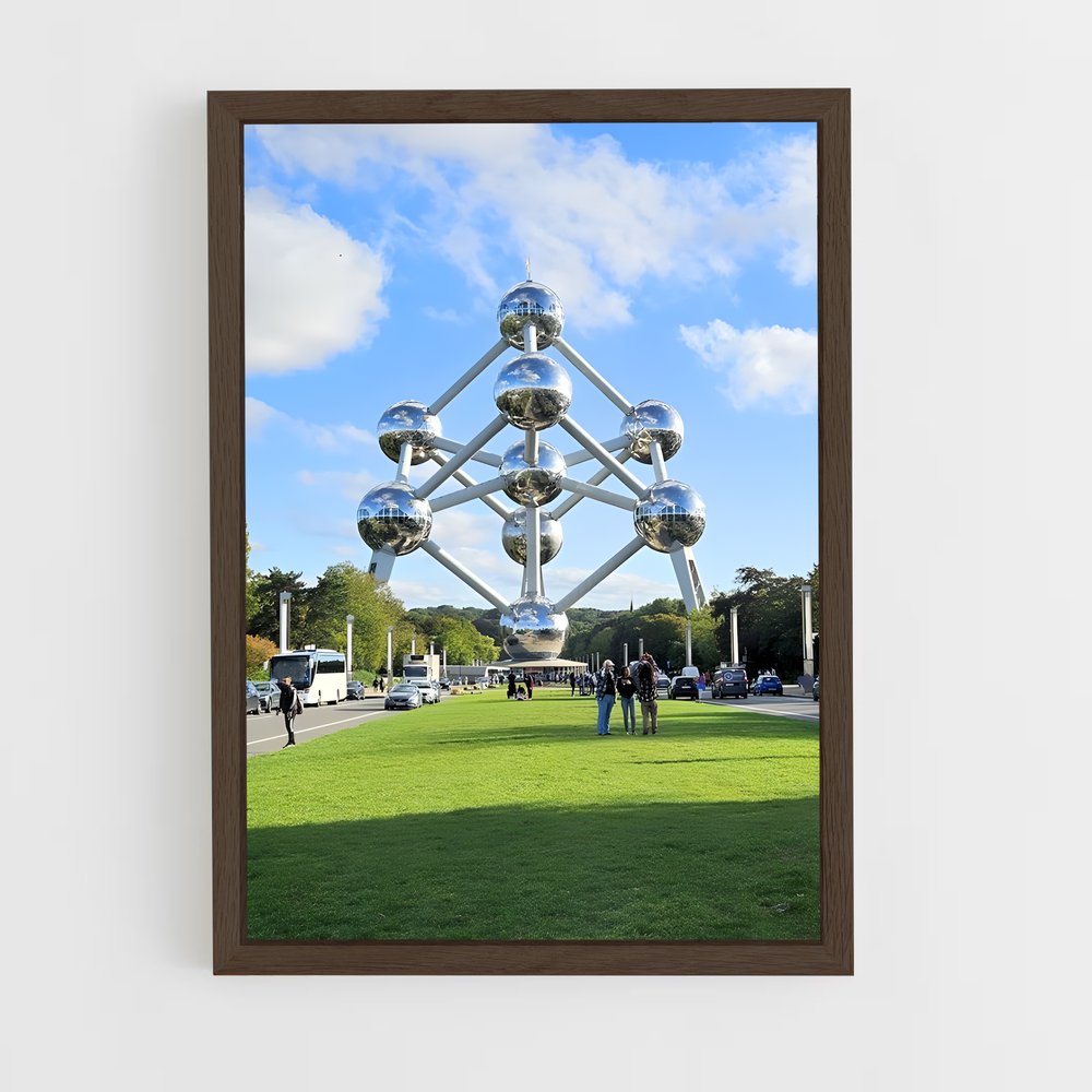 ap-atomium-2 cadre Bois foncé