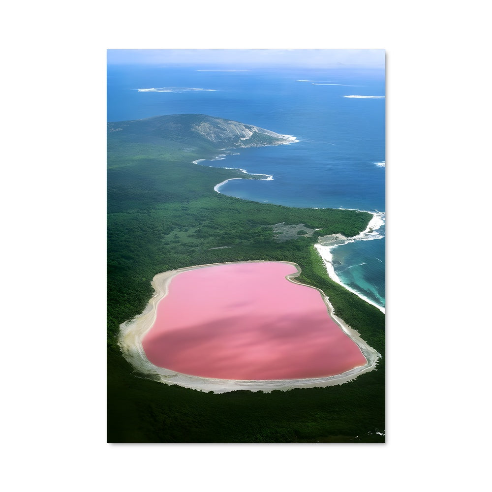 Poster Lac Rose Australien