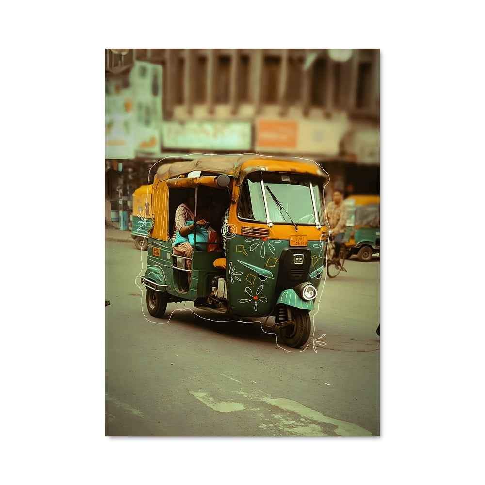 Poster Tuk Tuk en Fête