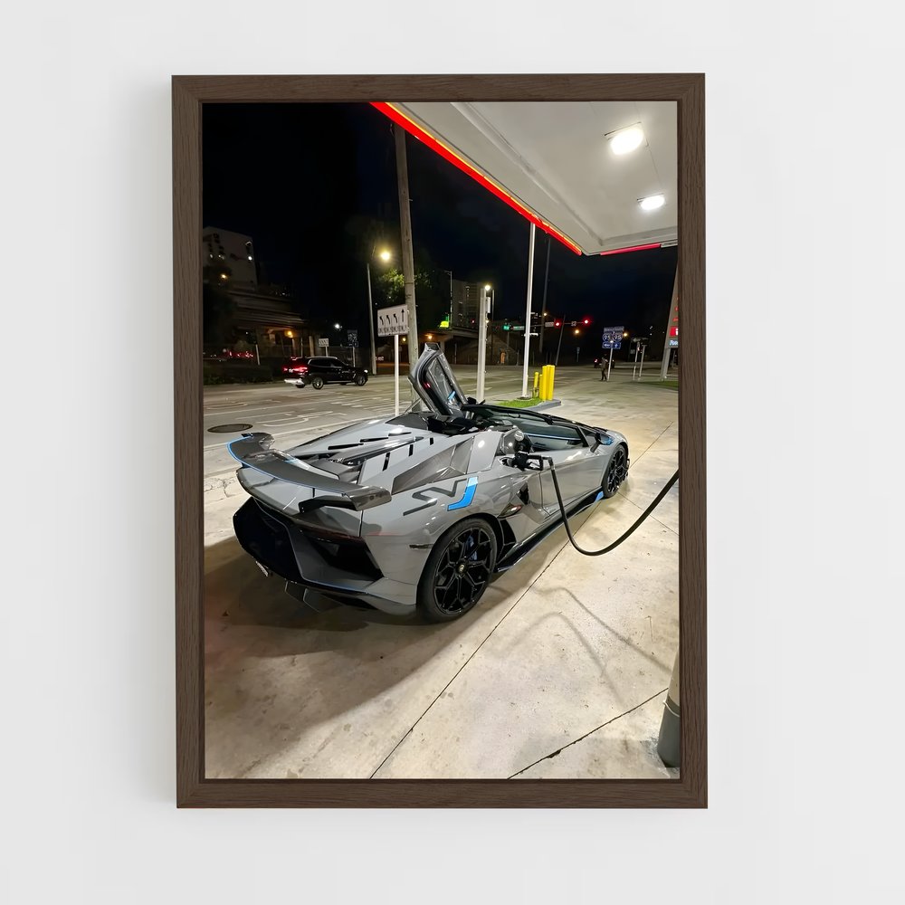 ap-aventador svj-2 cadre Bois foncé