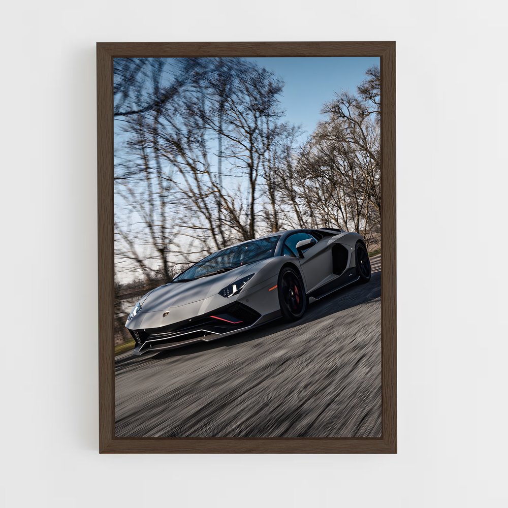 ap-aventador ultimae-3 cadre Bois foncé