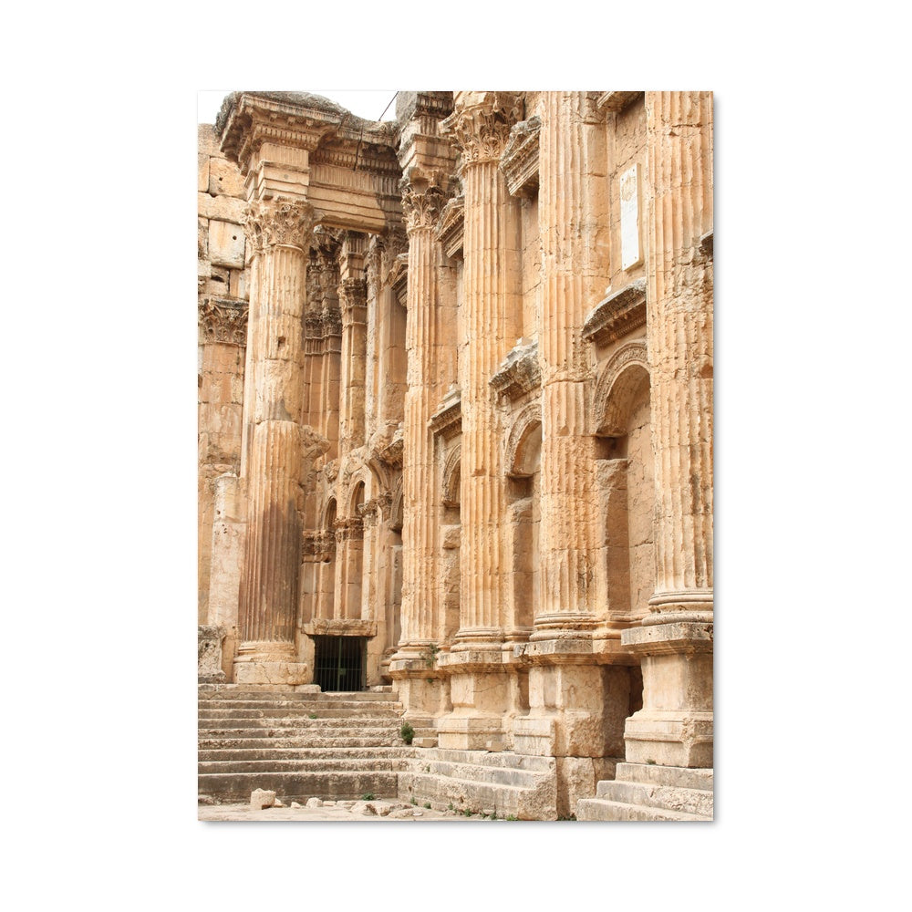 Poster Les Colonnes de Baalbek