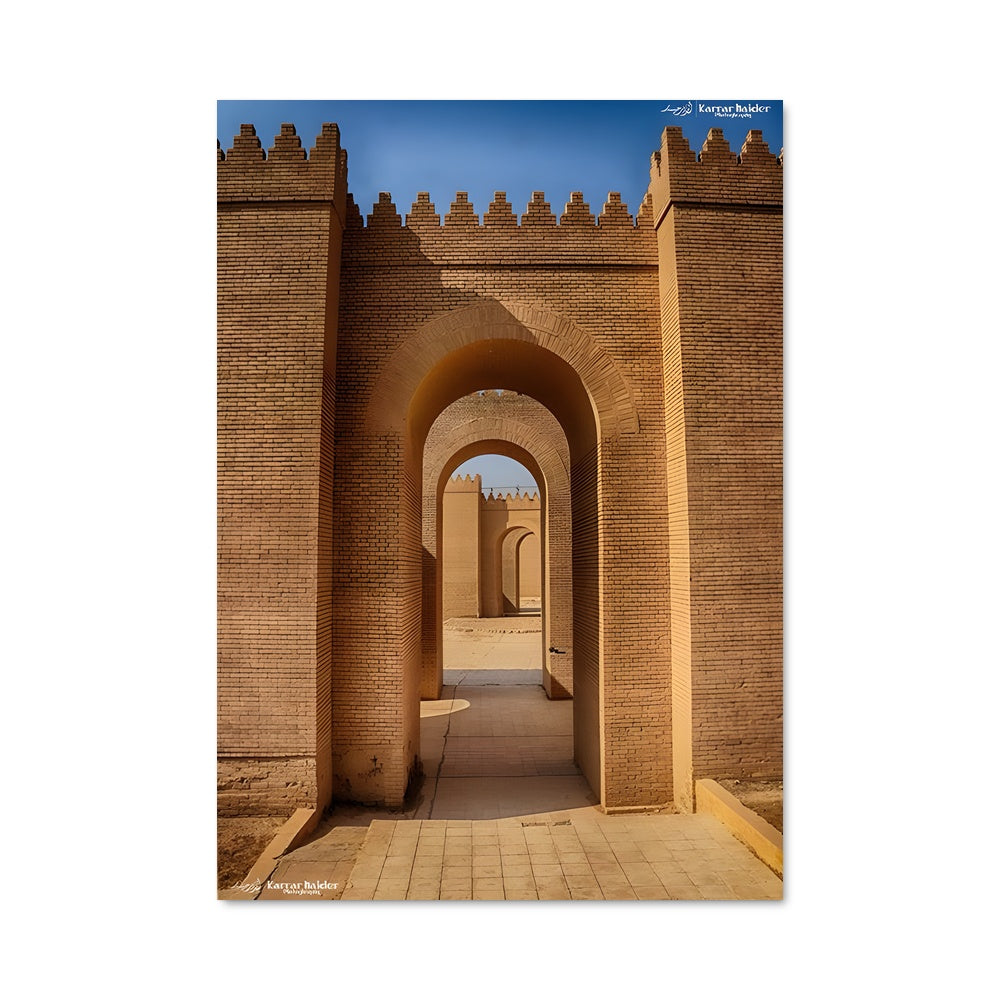 Poster Babylon ruins 88123