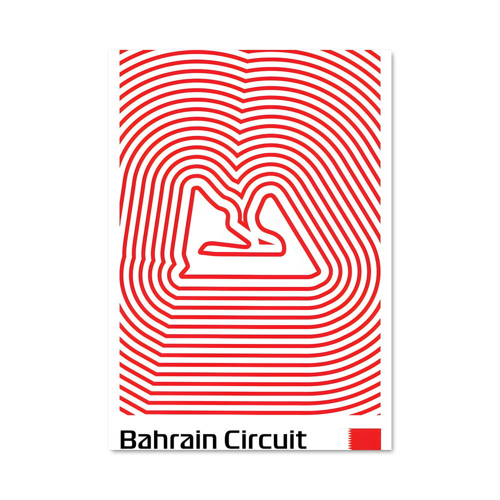 Poster Circuit de Bahreïn