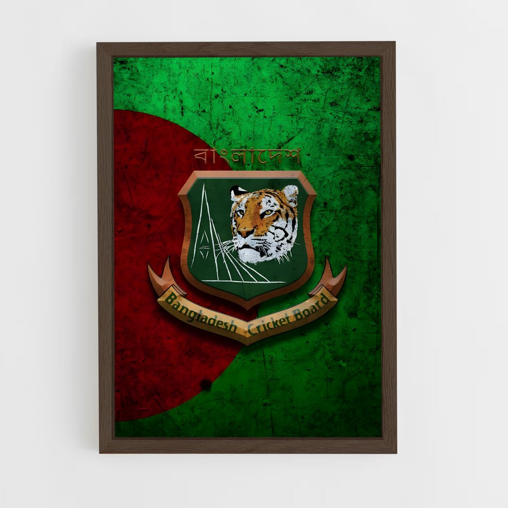 ap-bangladesh national football team-1 cadre Bois foncé