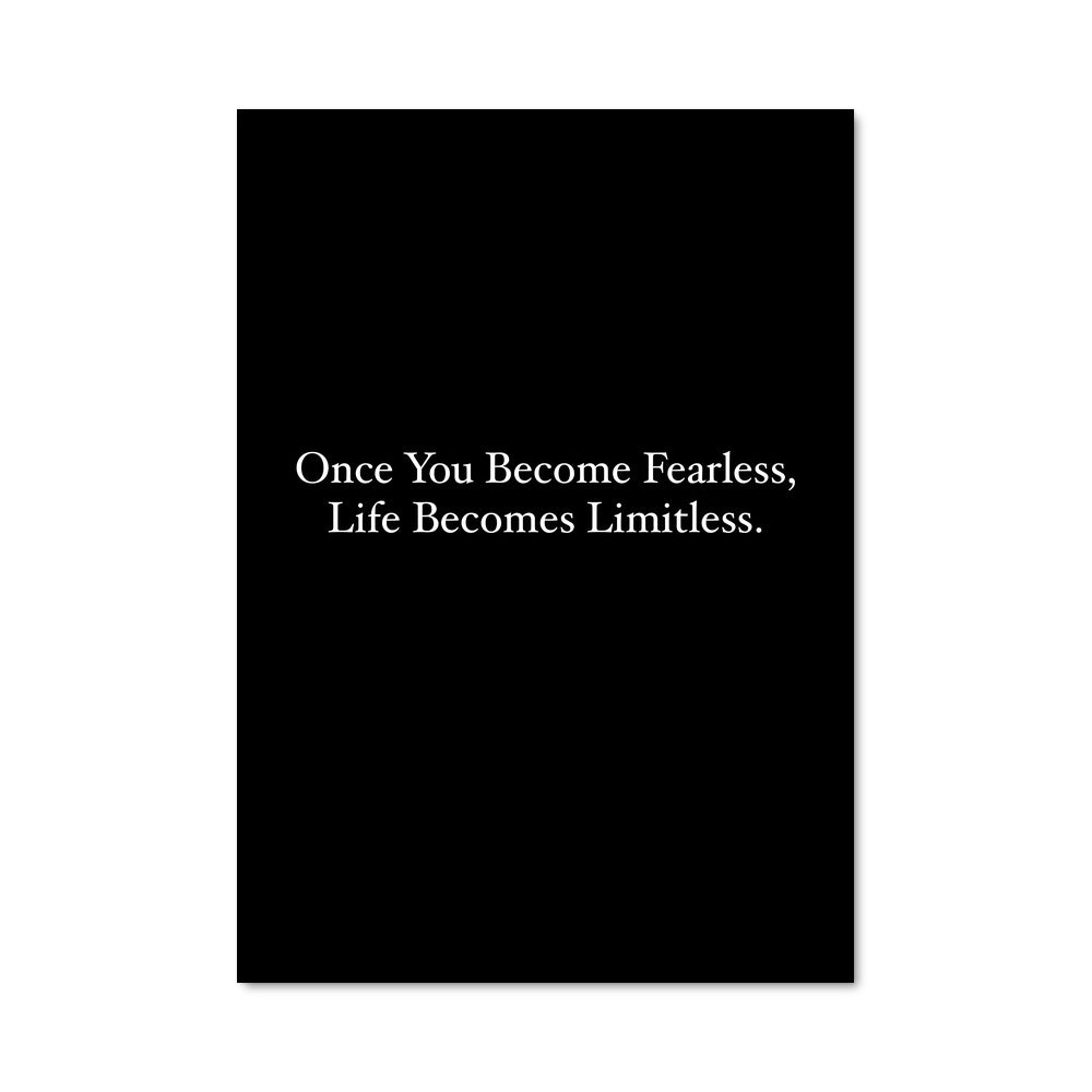 Poster Fearless Journey
