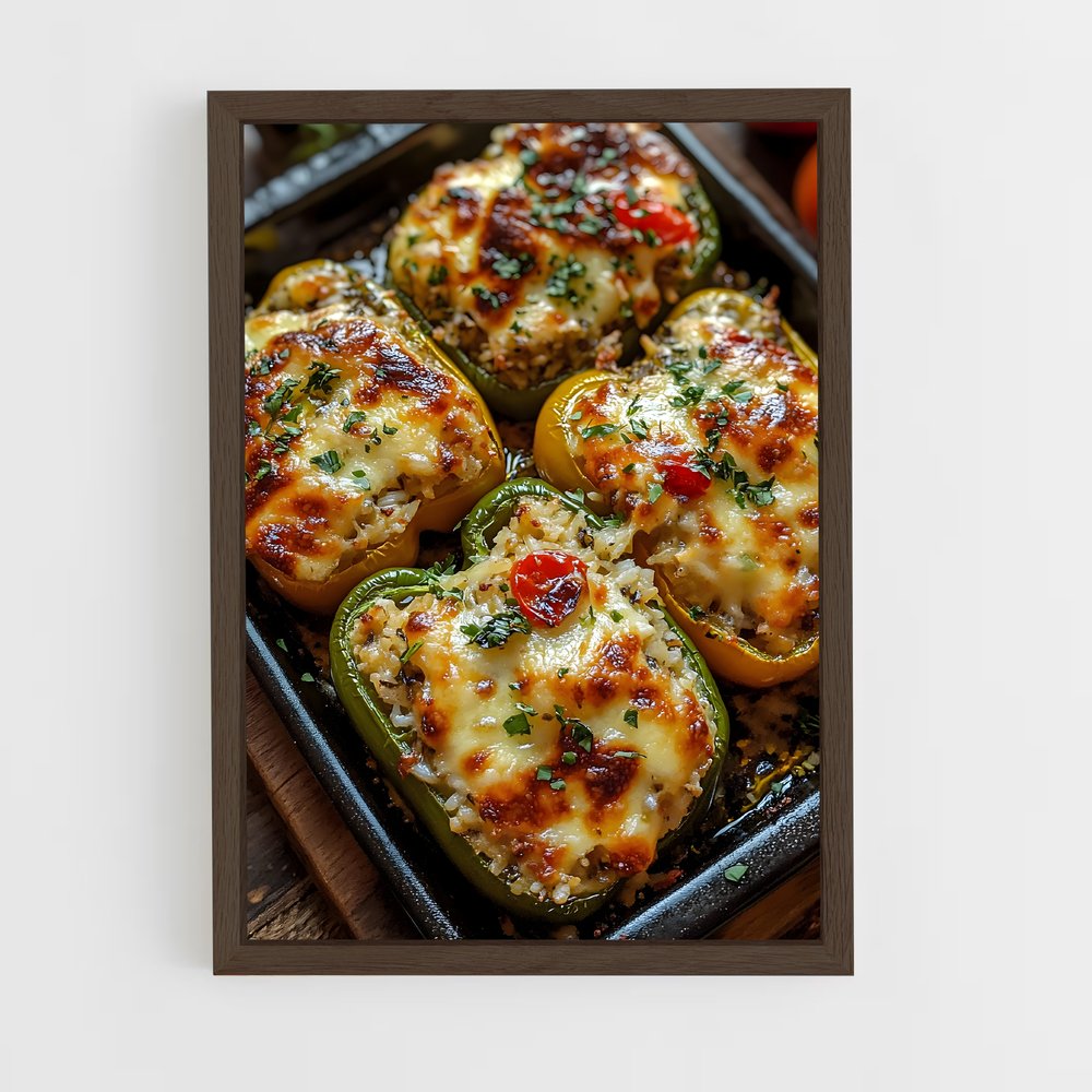 ap-bell pepper-1 cadre Bois foncé