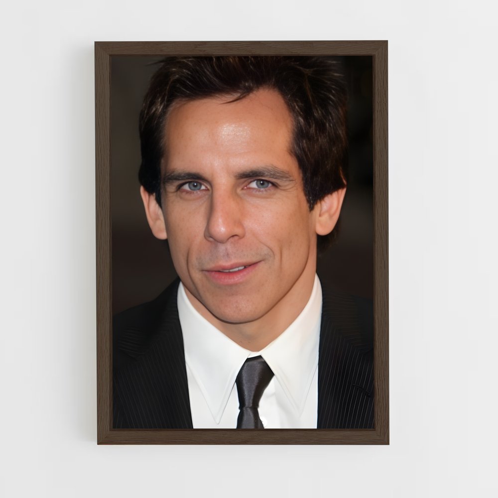 ap-ben stiller-5 cadre Bois foncé