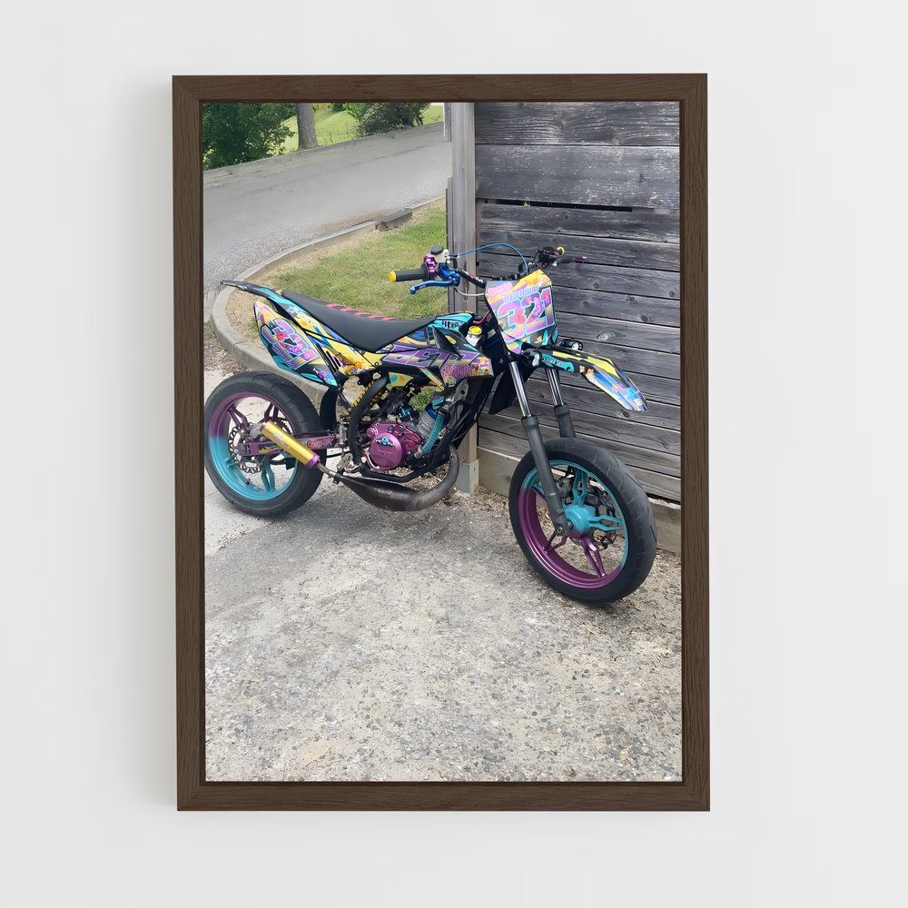 ap-beta-2 cadre Bois foncé