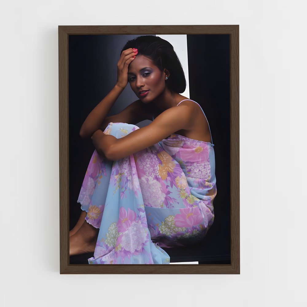 ap-beverly johnson-2 cadre Bois foncé