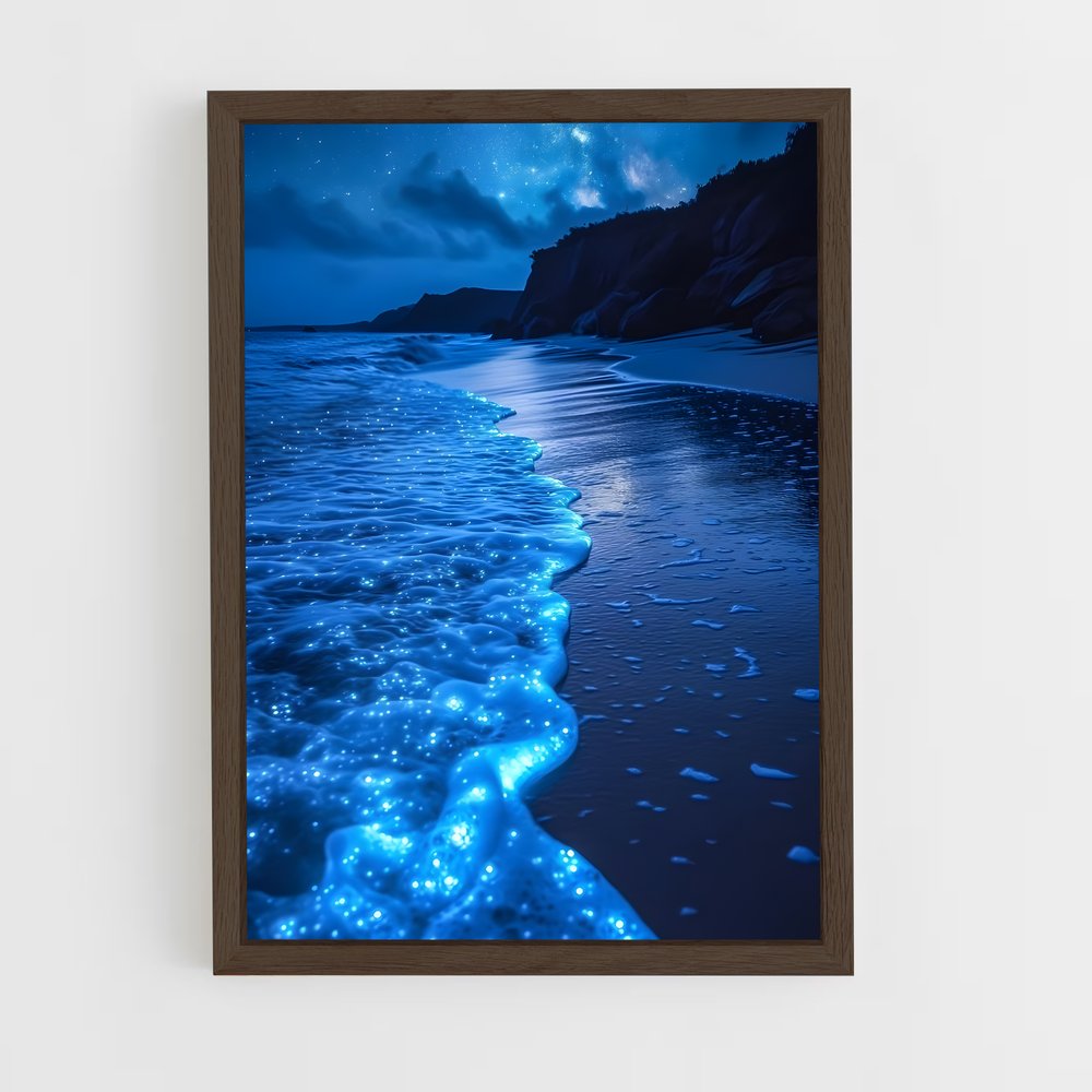 ap-bioluminescent beaches-12 cadre Bois foncé