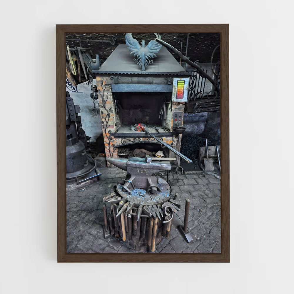ap-blacksmith-3 cadre Bois foncé