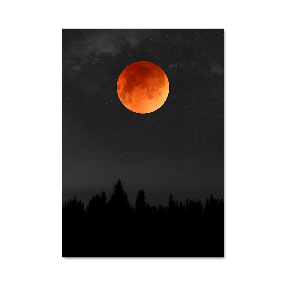 Poster Lune Sanguine