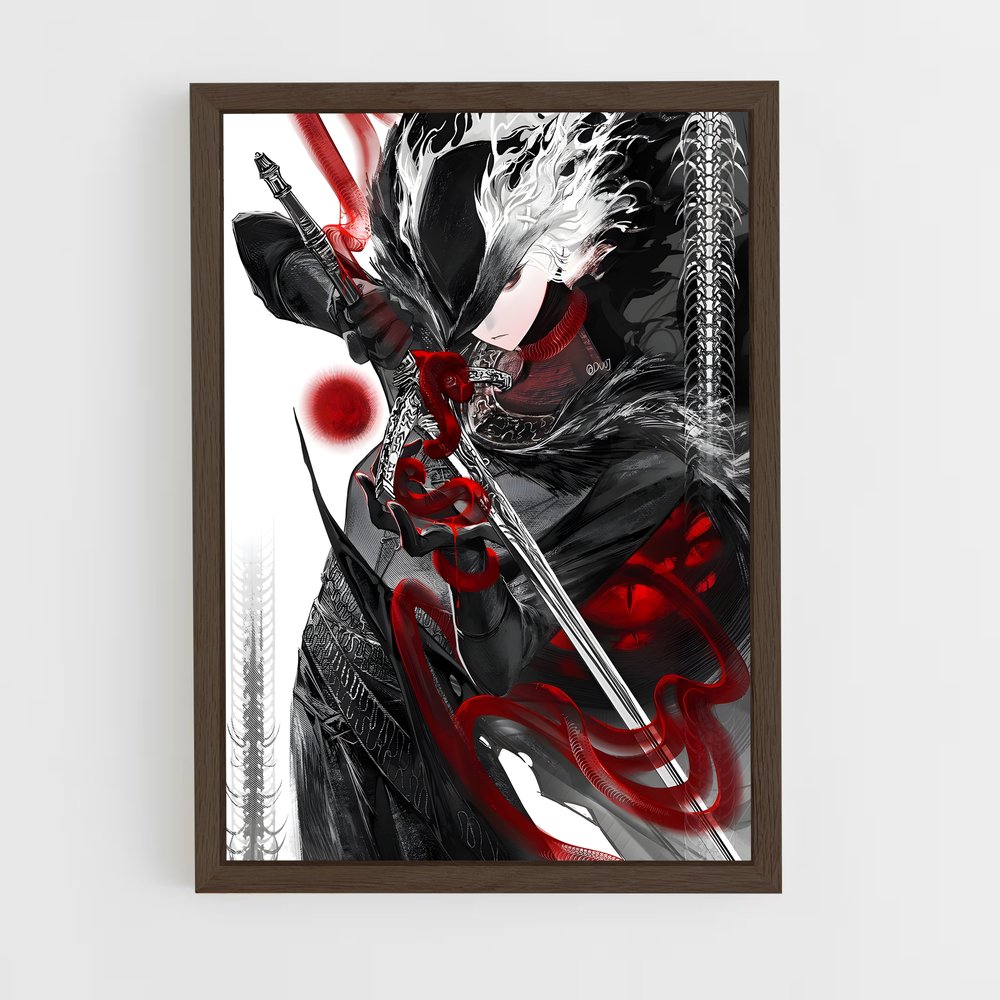 ap-bloodborne-3 cadre Bois foncé