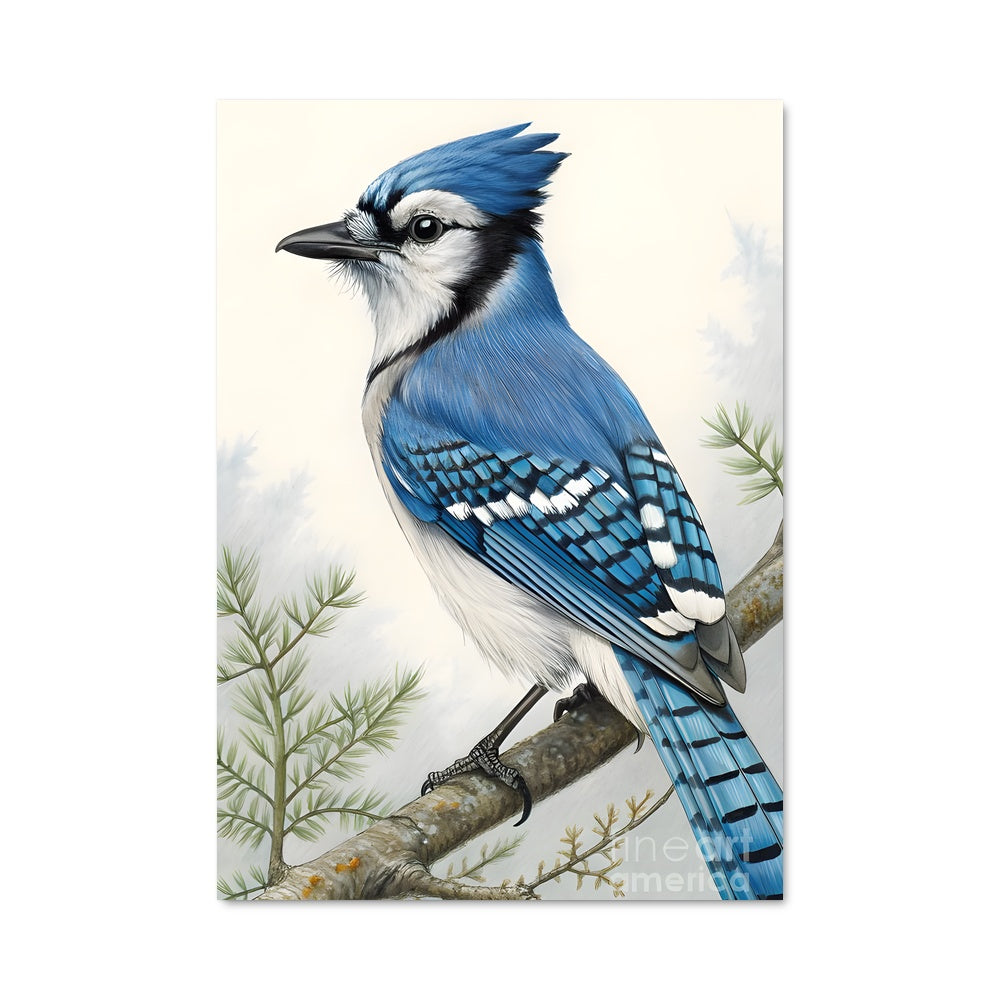 Poster Le Geai Éblouissant