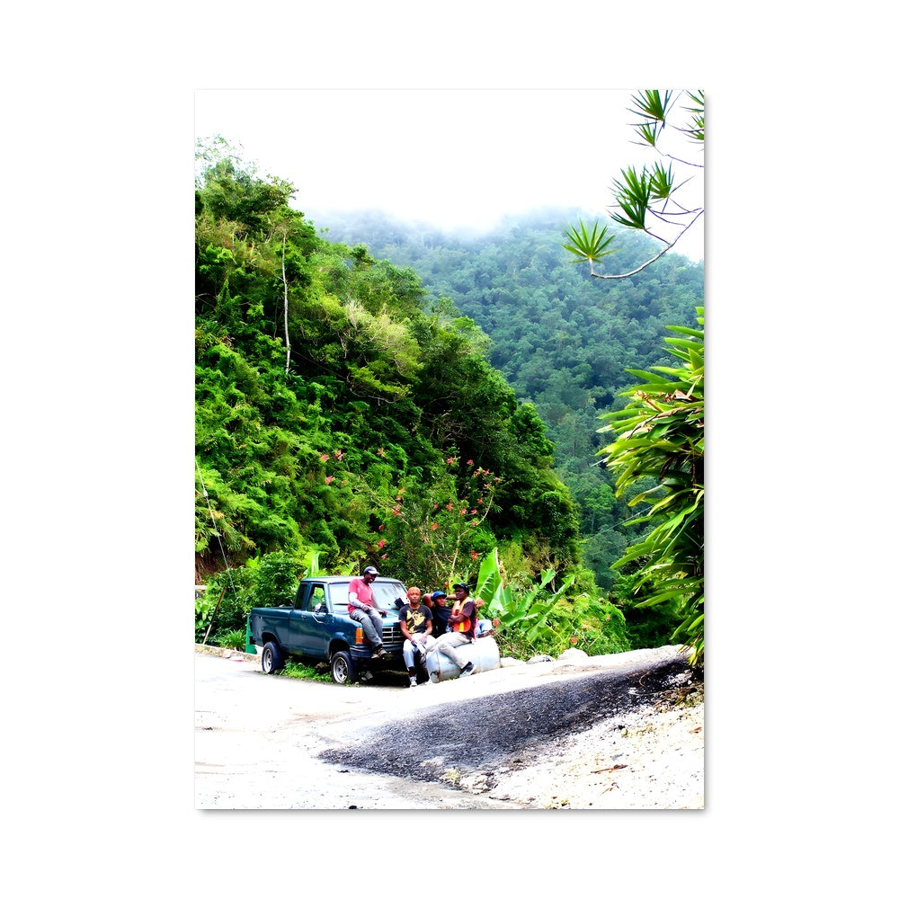 Poster Route des Montagnes Bleues