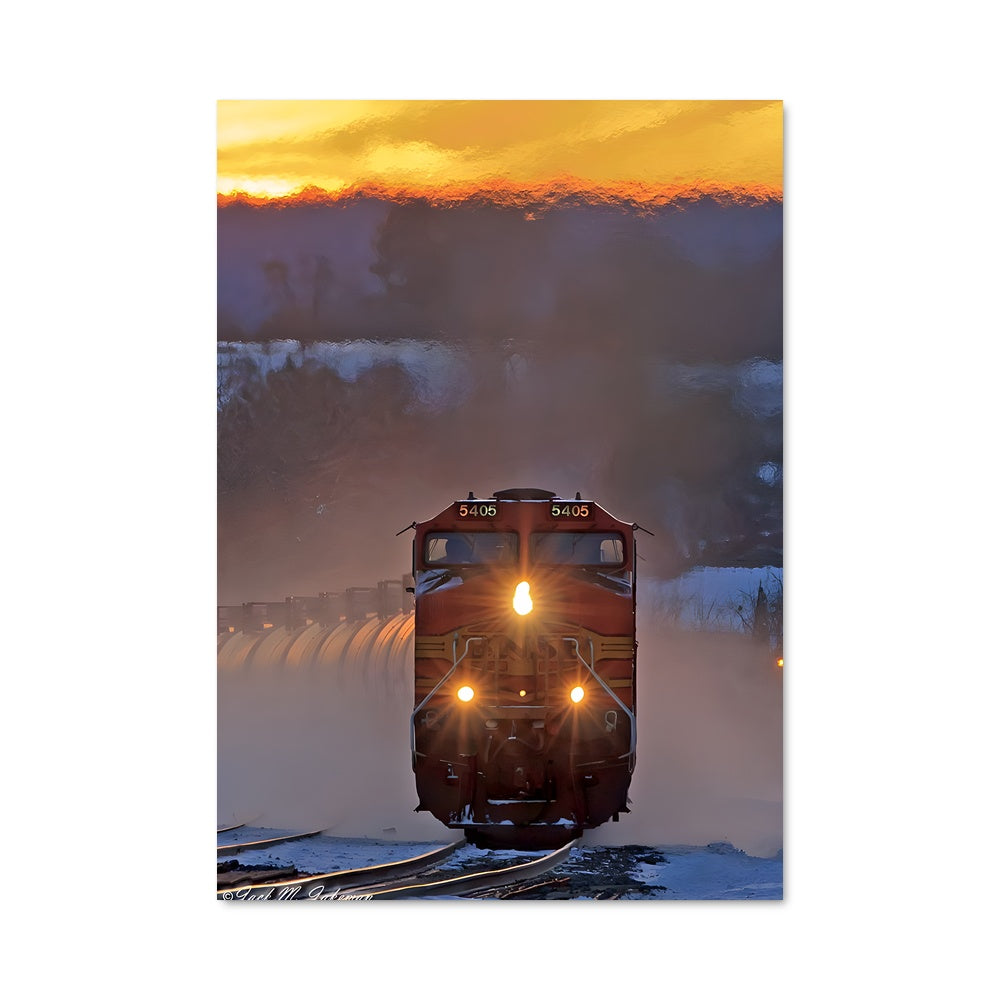 Poster Bnsf railway 81673
