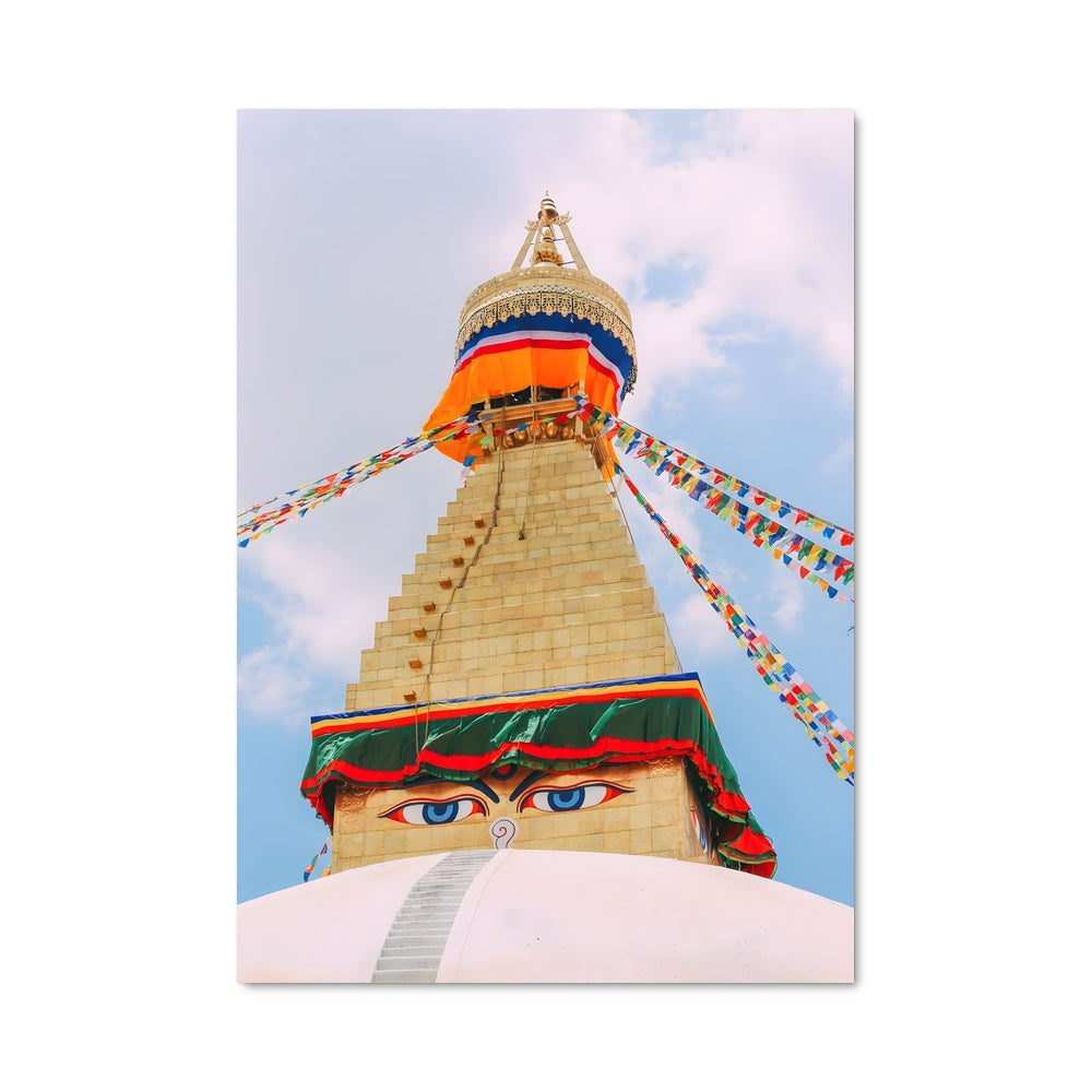 Poster Boudhanath en Fête