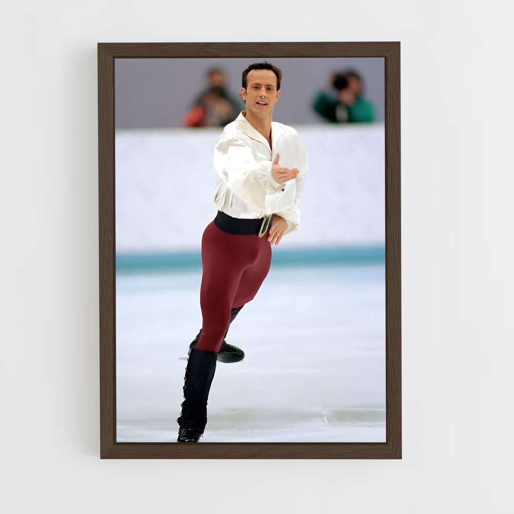 ap-brian boitano-2 cadre Bois foncé