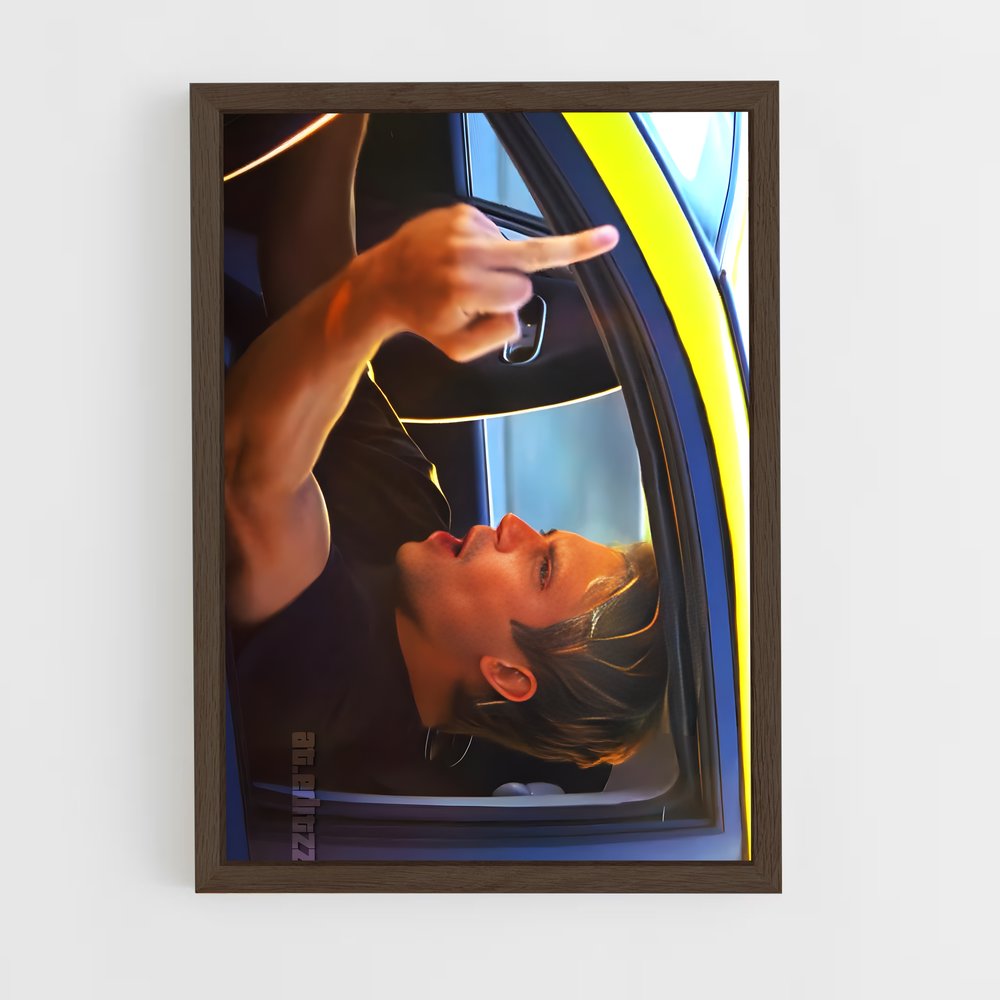 ap-brian o'conner-6 cadre Bois foncé