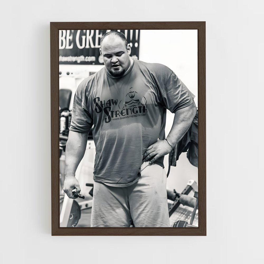 ap-brian shaw-2 cadre Bois foncé