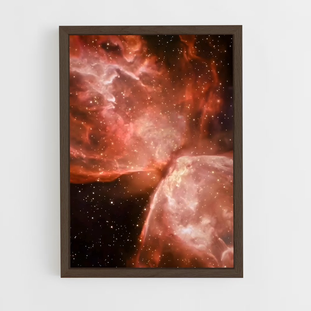 ap-butterfly nebula-7 cadre Bois foncé