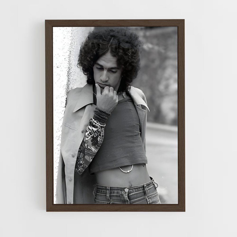 ap-caetano veloso-2 cadre Bois foncé