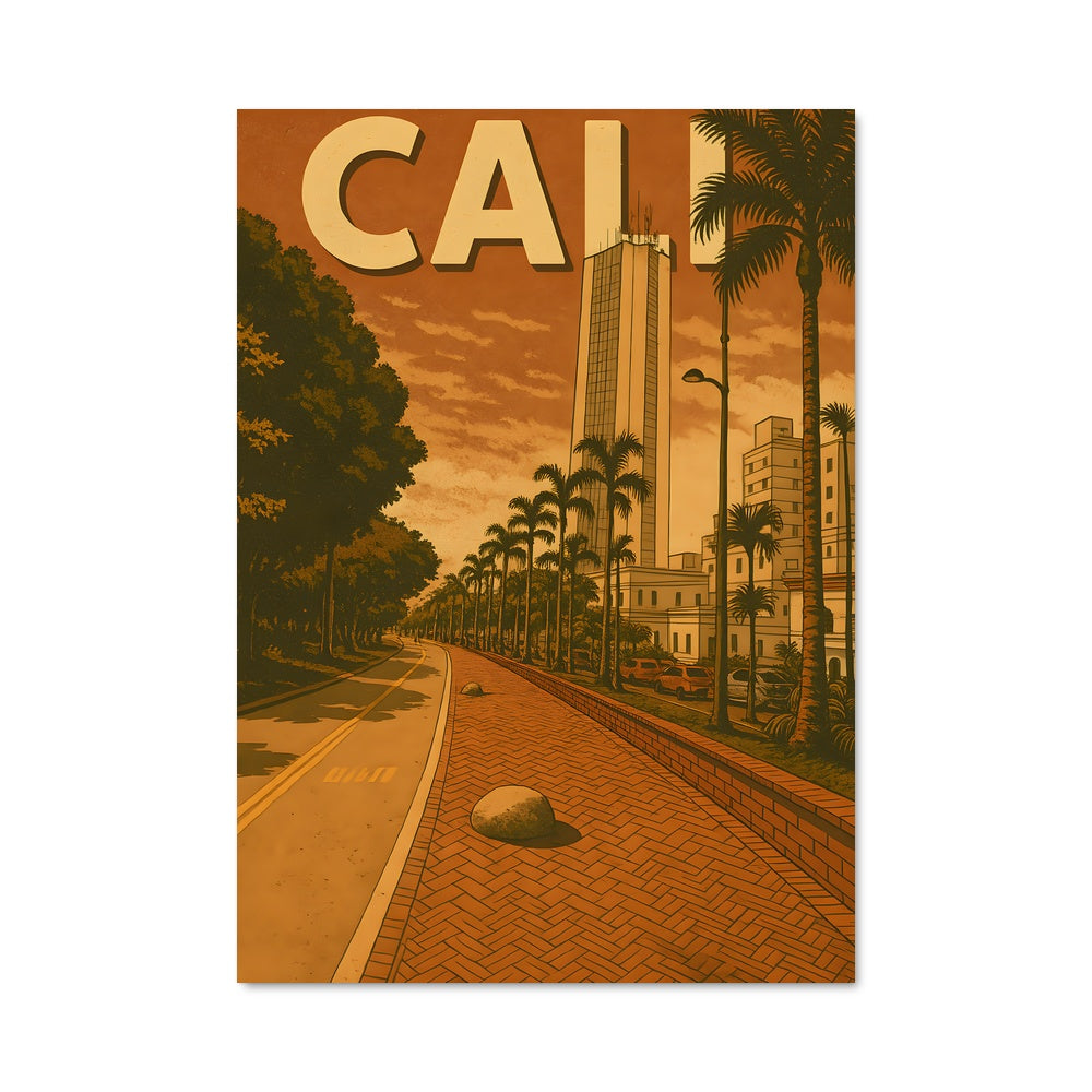 Poster Palm City Vibes