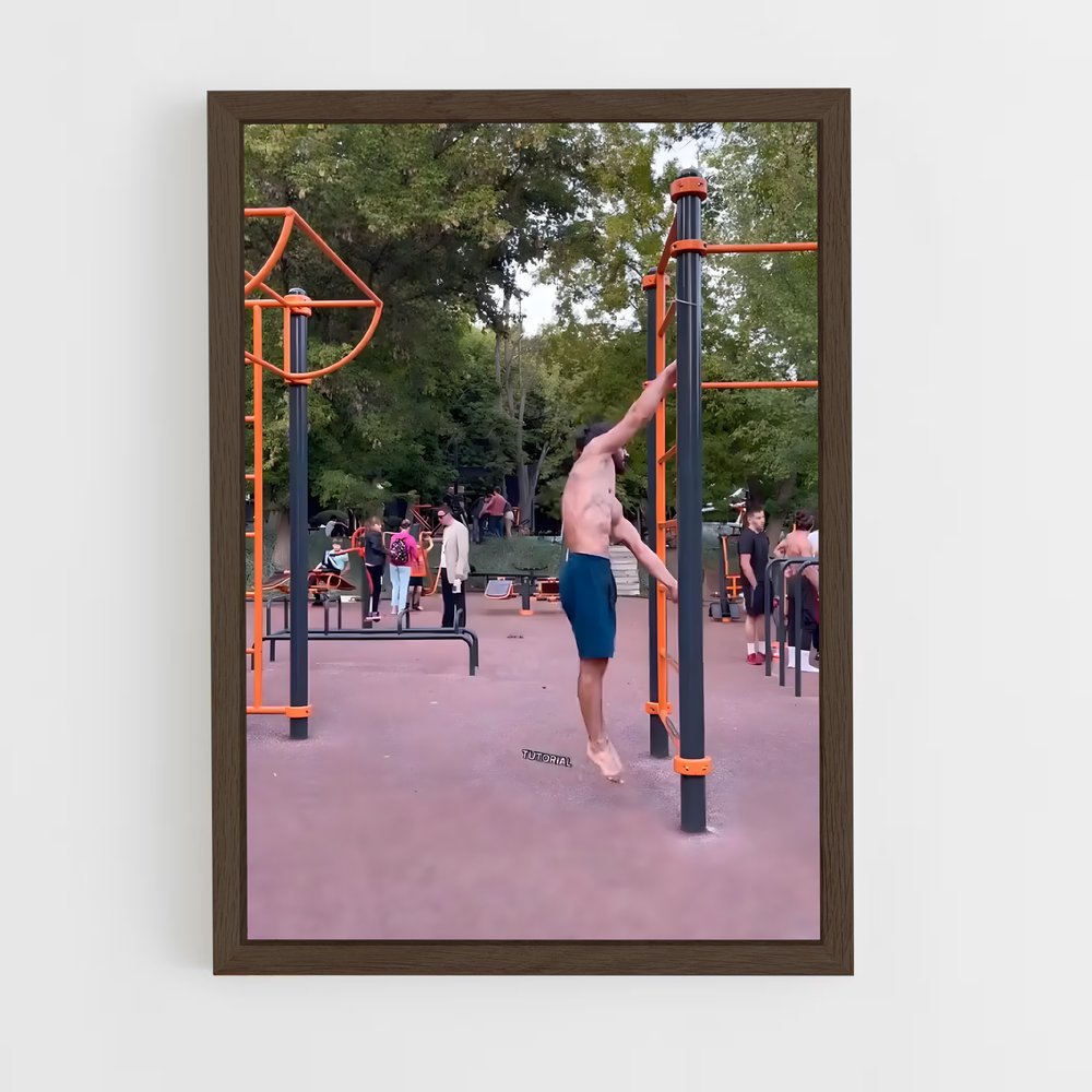 ap-calisthenics unity-5 cadre Bois foncé