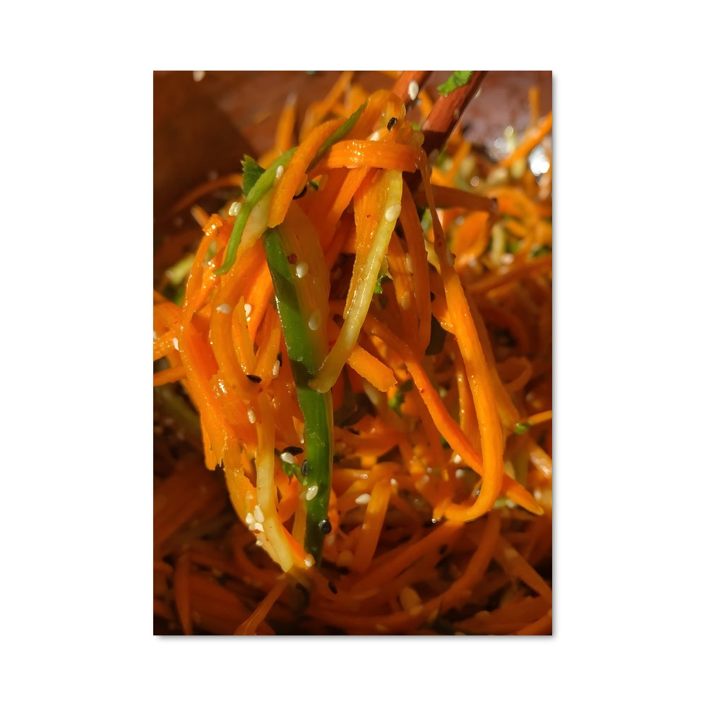Poster Salade de Carottes