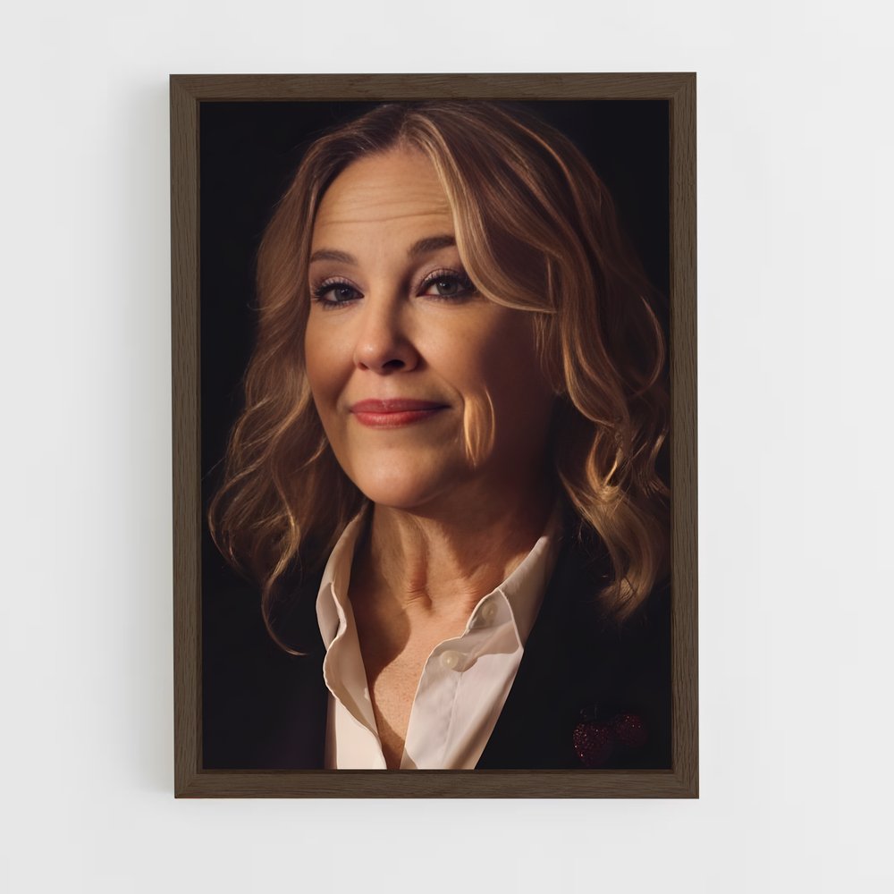 ap-catherine o'hara-3 cadre Bois foncé