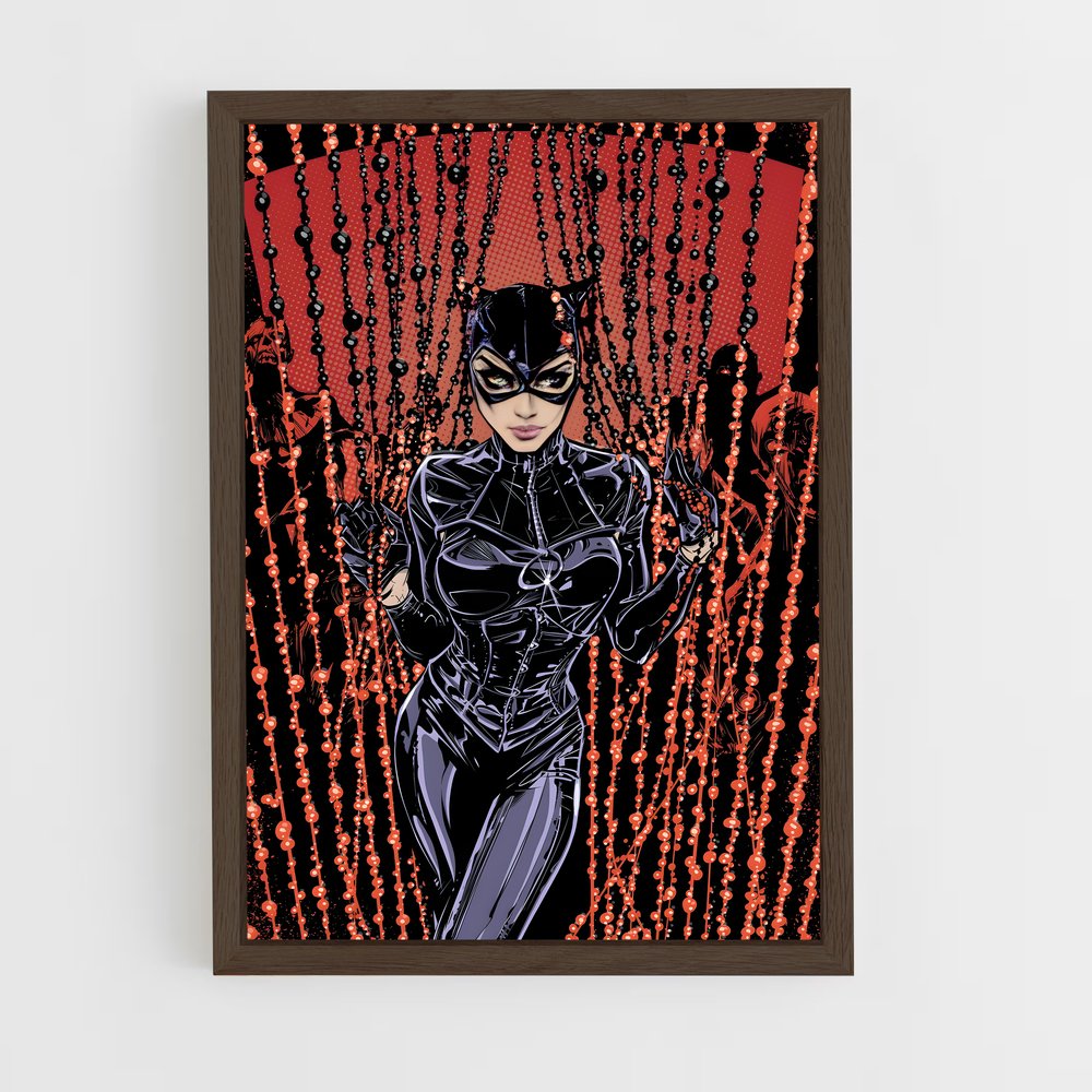 ap-catwoman-5 cadre Bois foncé