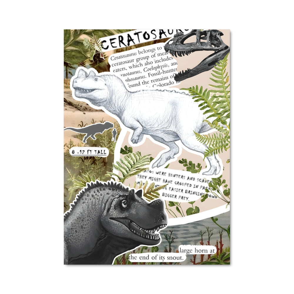 Poster Ceratosaurus Rampage