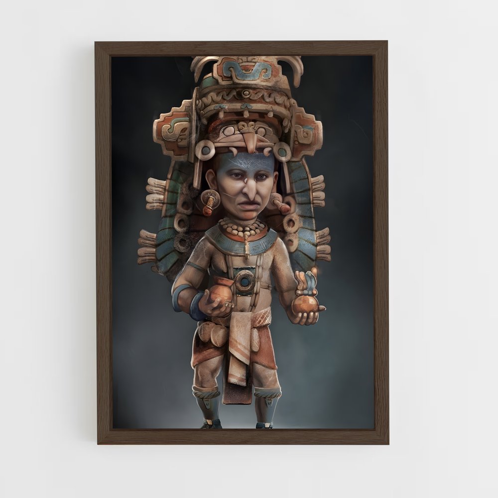 ap-chaac-5 cadre Bois foncé