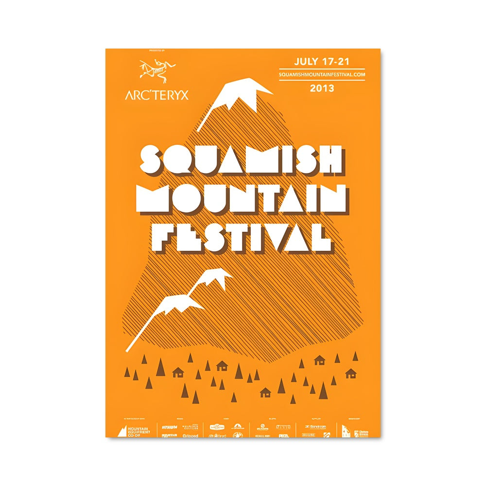 Poster Chamonix Verticale