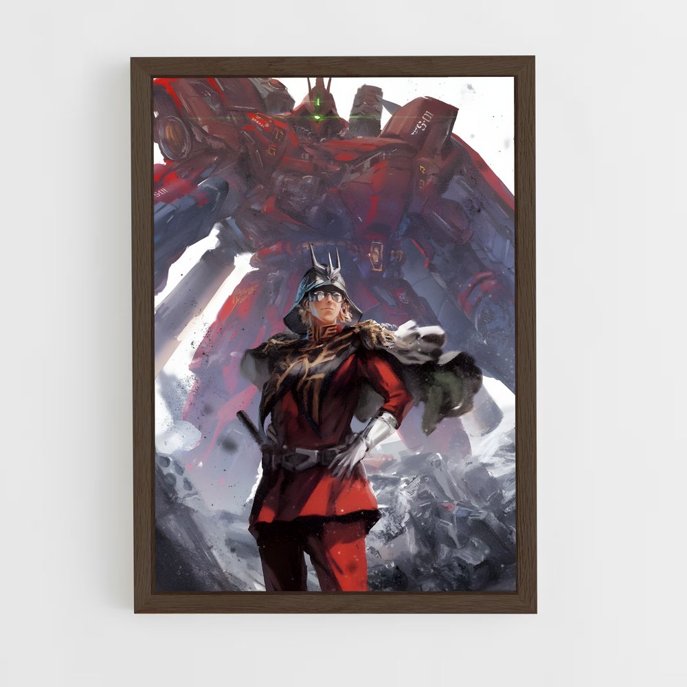 ap-char aznable-1 cadre Bois foncé